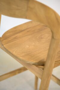 Banqueta en madera teca