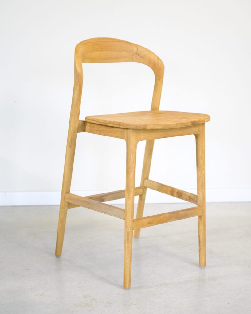 Banqueta en madera teca