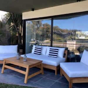 Juego 3 sillones + mesa